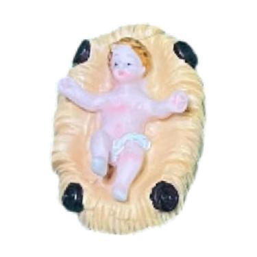 Imagem de KiBcsLic Estátua do Menino Jesus, Estatueta de Jesus, Presente, Artesanato, Ornamento, Decoração, Escultura de Resina para Feriados, Mesa, Sala de Estar, S 8cmx5cm