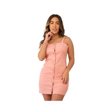 Imagem de Vestido jeans SOMO COMERCIAL FLIX SPA para mulheres - Lightbek Officia