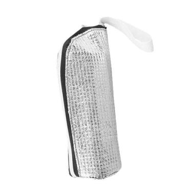 Imagem de Fenteer Bolsa térmica para mamadeiras infantis, bolsa térmica à prova d'água para leite materno, aquecedor de mamadeiras para creches, copos de água fria
