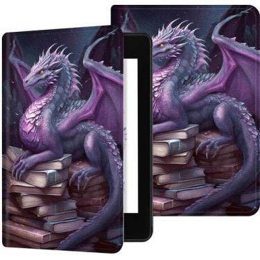 Imagem de Capa para Kindle Paperwhite 6.8 (11ª geração de 2021) em couro PU - BV