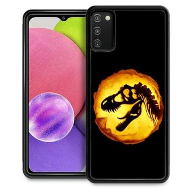 Imagem de CARLOCA Capa compatível com Samsung Galaxy S20 FE, para meninas fashion design gráfico à prova de choque anti-arranhões capa de proteção contra quedas para Samsung Galaxy S20 FE cabeça de dinossauro