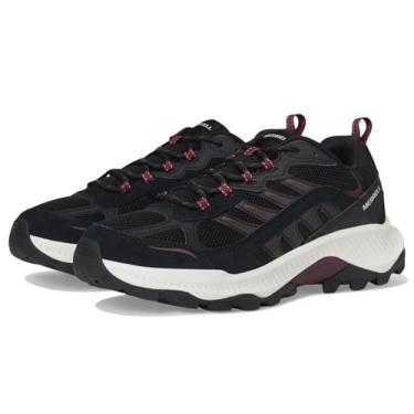 Imagem de Merrell Tênis de caminhada masculino Speed Strike 2 Trek, Preto/Cereja, 46