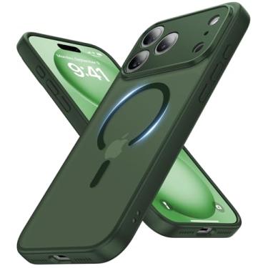 Imagem de Faiono Capa magnética para iPhone P verde floresta