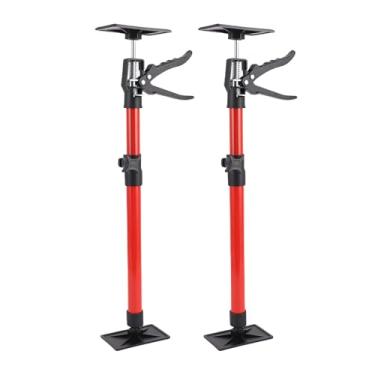 Imagem de Diydeg Macacos para instalação de armários, 19,7-45,3 polegadas, ferramentas ajustáveis de terceira mão, poste de suporte para elevação de drywall, 88,2lb de peso de rolamento único