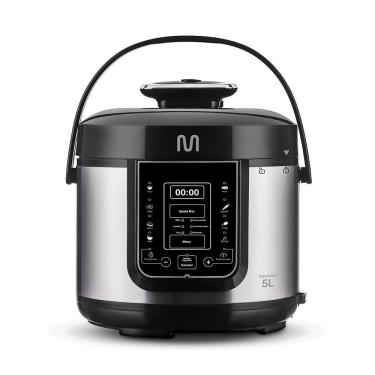 Imagem de Panela de Pressão Elétrica 5L Inox Digital 900W/127V Multi - GO085