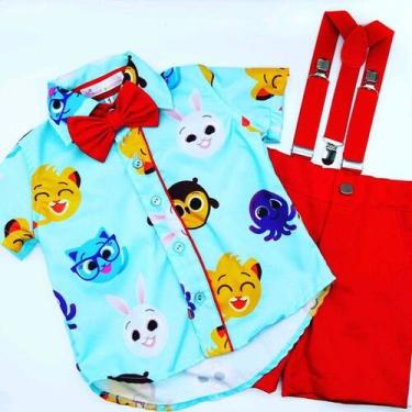 Imagem de Conjunto Infantil Masculino Bolofofo - Modelo 2 - Photok,  6