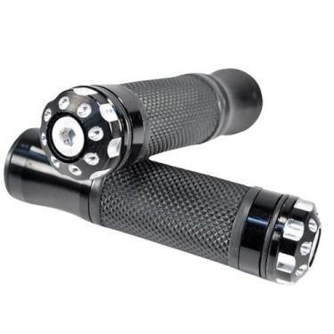 Imagem de Manopla Punho Luva Moto Esportiva Alumínio Universal Fan Cg - DropJT