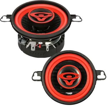 Imagem de CERWIN-VEGA! V3 Alto-falantes automotivos coaxiais bidirecionais de 8,9 cm (2025) - Par de alto-falantes automotivos coaxiais de 9,5 cm com tweeter de domo de seda, Surround Santoprene - para agudos