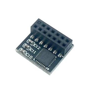Imagem de Gintai Módulo TPM-SPI 2.0 14pin-1 com Infineon SLB9670 para ASUS Prime B560M-A/B560M-K/ B560M-K/CSM/ B560-PLUS AC-HES/ B650E MAX Gaming WiFi/ B760M-AYW WiFi/ProArt B660-CREATOR D450E MAX / EX-B55