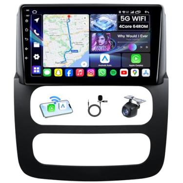 Imagem de Estéreo automotivo 4 núcleos 64 ROM para Dodge Ram 1500 2500 3500 2002 2003 2004 2005: tela sensível ao toque de 9 polegadas 1280 x 800 IPS para atualização de rádio RAM, sem fio, CarPlay/Android Auto