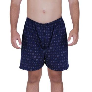 Imagem de Samba Canção Short de Dormir Masculino Confortável Estampado - NAKA MO