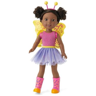 Imagem de Boneca American Girl Wellie Wishers Kendall Versão 2021, para Crianças Acima de 6 Anos