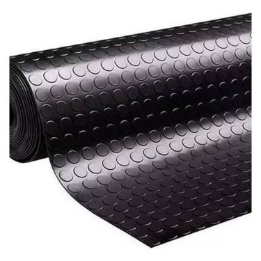 Imagem de Piso Borracha Moeda Anti Derrapante Laminado 2,20x1,30cm Pvc