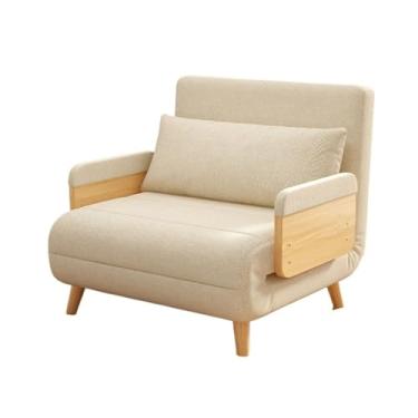 Imagem de Sofá-cama dobrável Poltrona-cama conversível, sofá-cama, confortável, de lazer para escritório em casa(75cm)