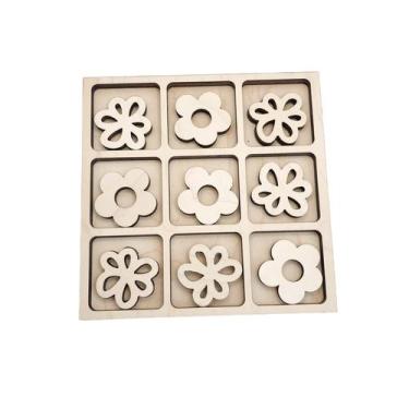 Imagem de Jogo de tabuleiro Tic Tac Toe Avtr Boutique Nature Theme 5x5 polegadas