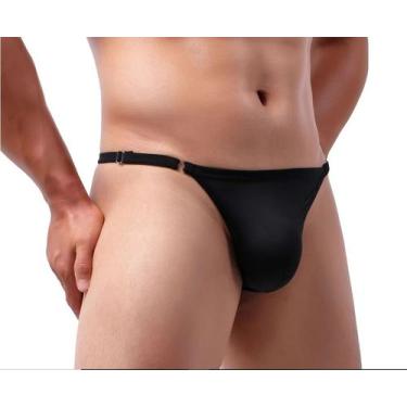 Imagem de Cueca Jockstrap Fio Dental com Regulagem Lateral na Cintura em Poliami