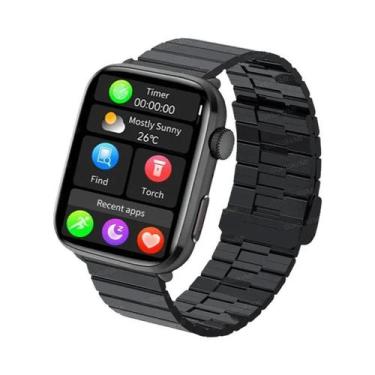 Imagem de Relógio Inteligente Masculino NFC GPS Monitor De Frequência Cardíaca P