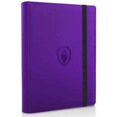 Imagem de Fichário de cartas colecionáveis Fabmaker Premium 9 Pocket Purple