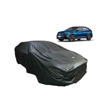 Imagem de Capa Impermeável Vw Nivus Forrada Uv Couro Zíper Lateral - kahawai