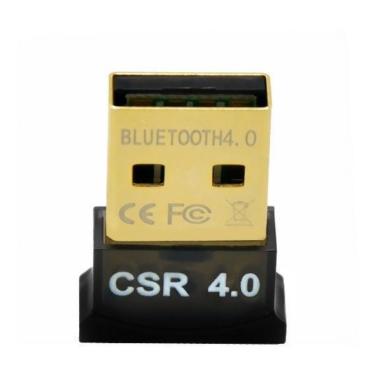 Imagem de Mini Adaptador Bluetooth Usb 4.0 Csr Conector Pc Notebook