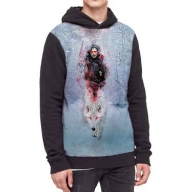 Imagem de Moletom Com Capuz Game Of Thrones Ref:208 - smoke, Preto, P