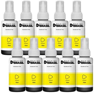 Imagem de Kit 10 Tintas Para Epson T664 L355 L365 L395 L455 L1300 L110 - Bulk In