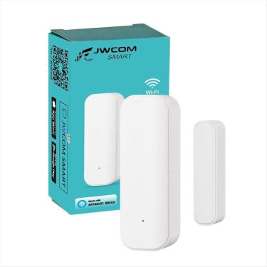Imagem de Sensor Abertura De Porta E Janela Wi-Fi Inteligente Jwcom