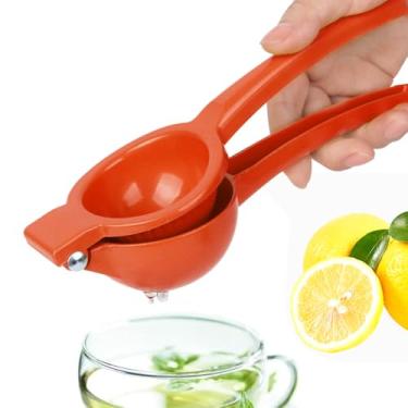 Imagem de Espremedor manual de limão, resistente, liga de alumínio, extraindo o máximo de suco possível