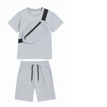 Imagem de Conjunto infantil menino 3 peças - Camiseta Short e polchete