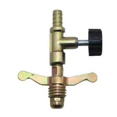 Imagem de Registro Com Borboleta Para Botijao De Gas De Cozinha P13