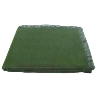 Imagem de JUSHZ Cobertor de lã com peso e mantas masculinas adultas para sofá inverno para áreas de descanso de escritório para manter o calor em salas de estar ou carros (verde, 150 x 200 cm)