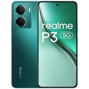 Imagem de Celular Realme P3 512GB 12GB RAM Dual SIM Tela 6.67" 5G, Verde