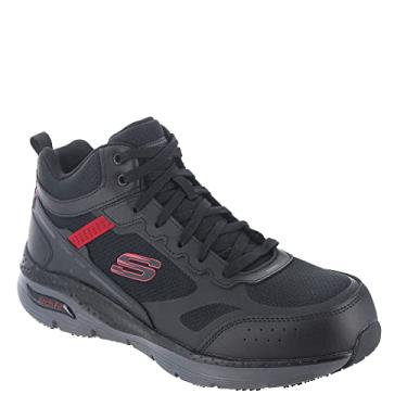 Imagem de Skechers Tênis masculino Arch Fit Sr - Bensen Comp Toe, Preto, 39