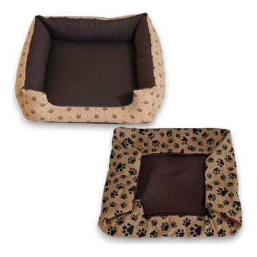 Imagem de Cama De Cachorro E Gato Caminha Pet Com Capa Avulsa 60x60 - GV Enxovai