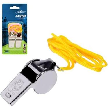 Imagem de Apito De Metal Com Cordão 2 Unidades Apito Para Futebol - zein