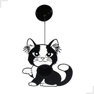 Imagem de Luminária Pendente Gato Pet Teto Quarto Menina (o) Infantil - Vitrine 