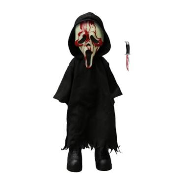 Imagem de Mezco Boneca LDD Present Ghost Face Bloody Glow-in-the-Dark Edition 25,4 cm - Entertainment Earth Exclusive