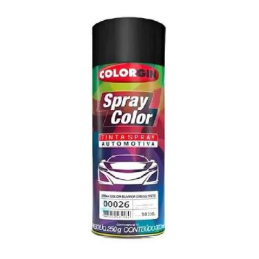 Imagem de Colorgin spray color bumper cross preto texturizado