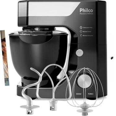 Imagem de Batedeira Planetária Philco PBP90A 900W 12 Velocidades 5L Batedores Aço Inox