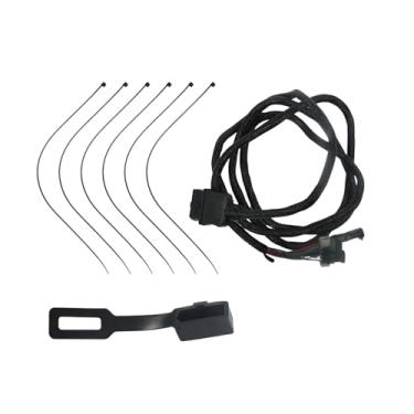 Imagem de Yunnergo 26357 Cablagem de luz de arado de neve de 11 pinos do lado do veículo com capa protetora 22413