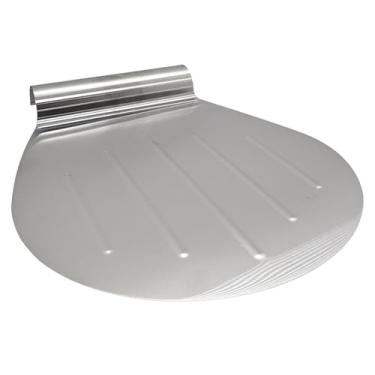 Imagem de Espátula de Aço Inox Placa Salva Bolo Confeiteiro 28x26cm