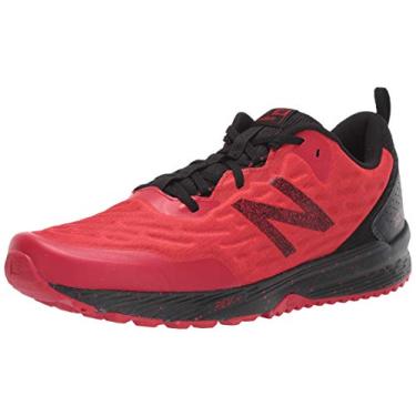 Imagem de New Balance Tênis de corrida masculino Nitrel V3 Trail, Vermelho/preto, 41