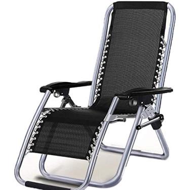 Imagem de Espreguiçadeira, cadeiras reclináveis, dobráveis, cadeiras de pátio reclináveis, cadeira de cochilo, jardim ao ar livre, praia, gramado, acampamento, cama doméstica, portátil, idoso, sofá, carregando
