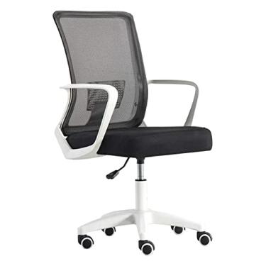 Imagem de Cadeira de escritório cadeira ergonômica para jogos cadeira de escritório cadeira de escritório suporte de cintura cadeira de computador de malha apoio de braço assento de jogo cadeira giratória (cor: