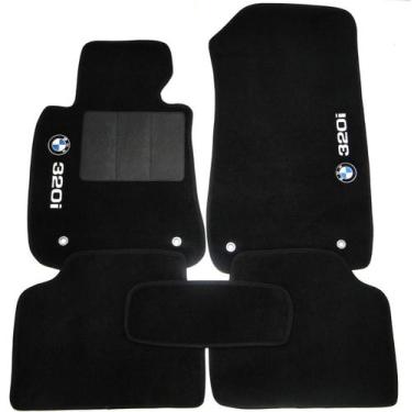 Imagem de Jogo De Tapete 320I Pvc Borracha 4 Peças - Tapecars