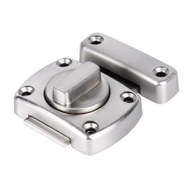 Imagem de SUNGOOYUE Trava de Segurança Giratória Em Liga de Zinco Com Função de Travamento Reverso para Portas de Armário de Quarto, Fácil de Instalar