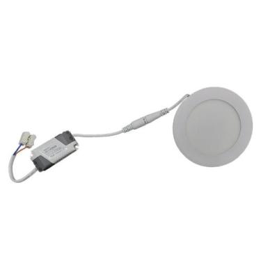 Imagem de Luminária Led Embutir Exbom Redonda 390 Lumens 6500K Bivolt