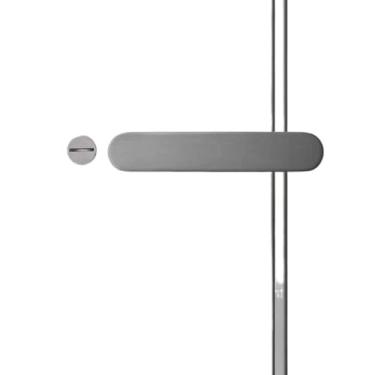 Imagem de Maçaneta de quarto silenciosa magnética interna, fechadura de porta de sala, divisão de porta de madeira anti-inserção (cor: E, tamanho: 15,5 cm) (D 15,5 cm)