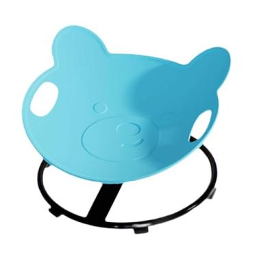 Imagem de SiaBiced Cadeira giratória infantil antiderrapante para treinamento de coordenação, brinquedo educativo sensorial para meninos e meninas, Azul