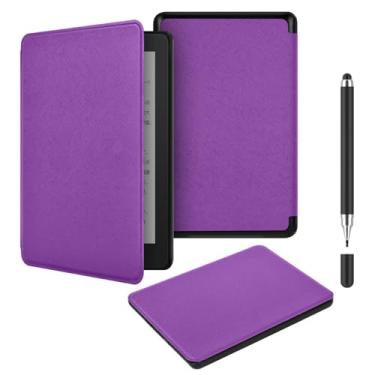 Imagem de Akacy Capa protetora dobrável de grão cruzado para Kindle Paperwhite 6.8 (Geração 2021), capa leve (10)